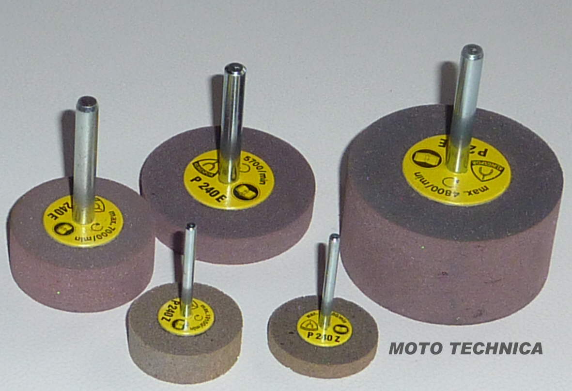 5 Stk 20mm 1/4 Zoll Schaft Metall Zylinder Schleifmittel Polieren Schleifstift 